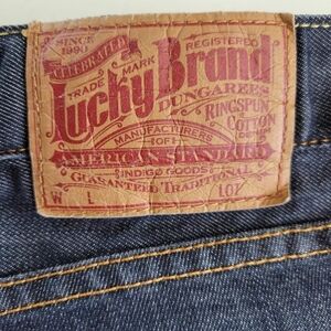 Lucky Brand Dungarees Jeans Men’s Size 44x33  Vintage Straight